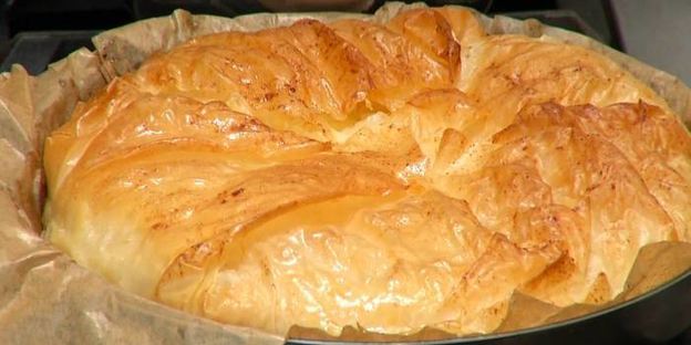 манник из теста фило