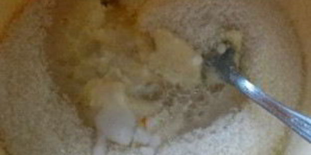 манник на кефире без яиц