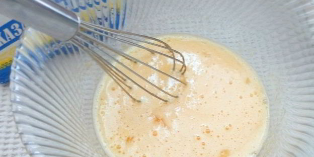 манник на кефире с апельсиновой цедрой