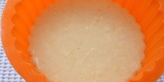 манник на кефире с апельсиновой цедрой