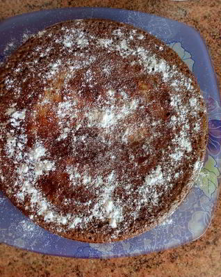 Манник на кефире с корицей