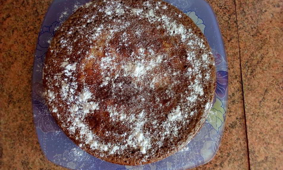 Рецепт манника на кефире с корицей