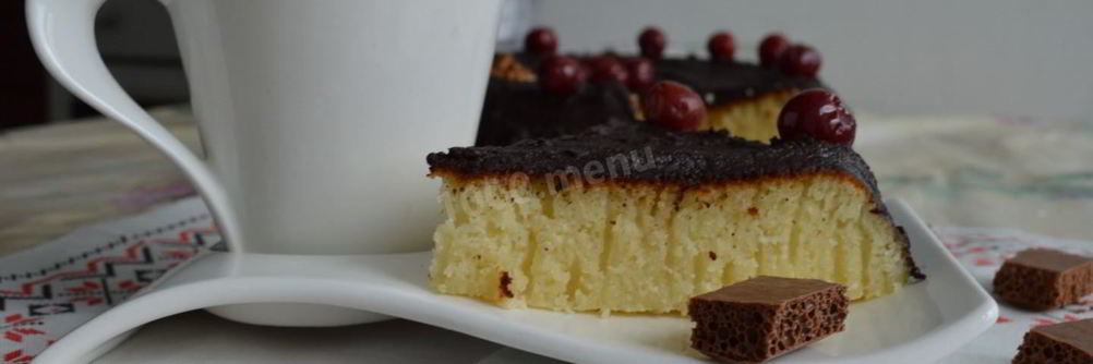 Манник на сковороде