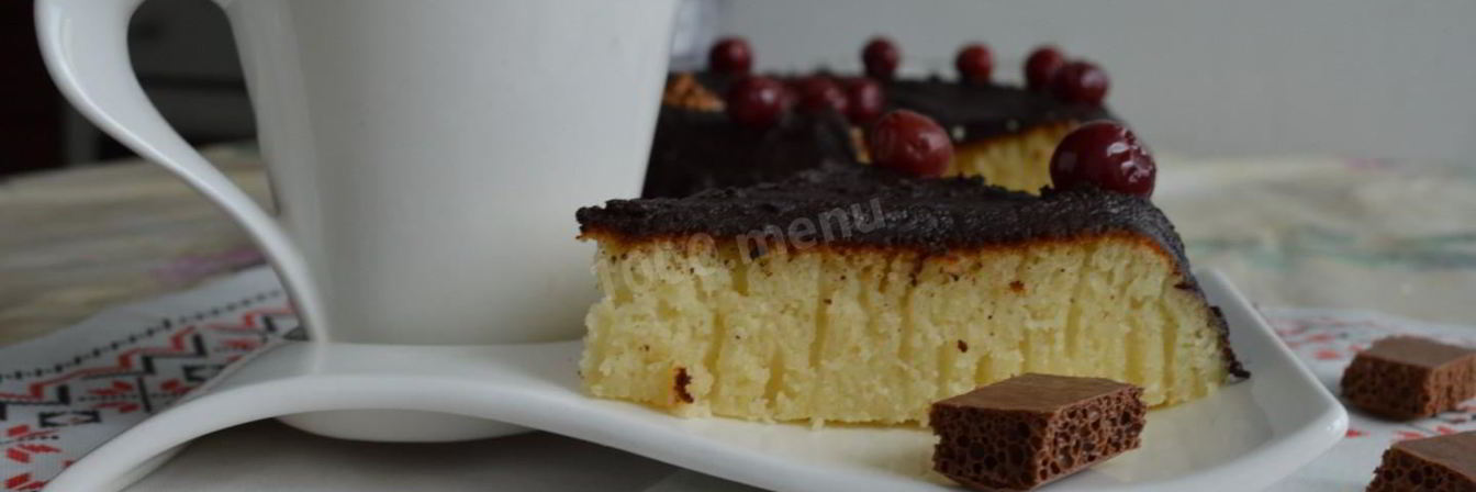 Манник на сковороде