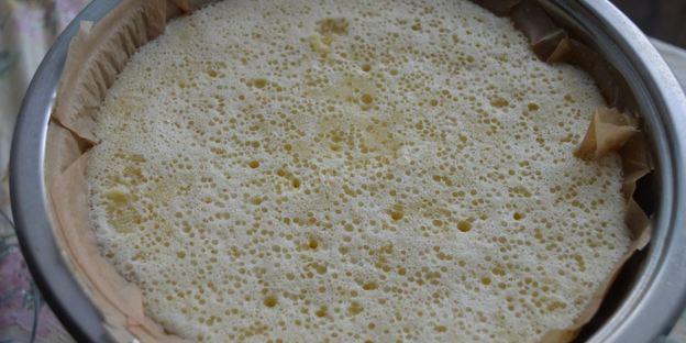 манник на сковороде