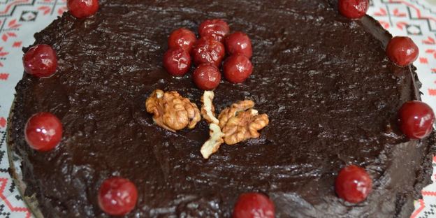 манник на сковороде