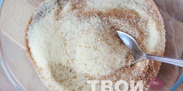 манник на сметане