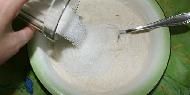 манник с бананами на кефире