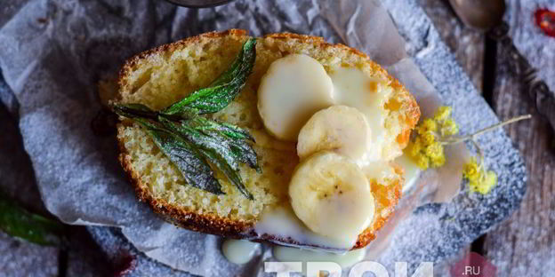 манник с бананами