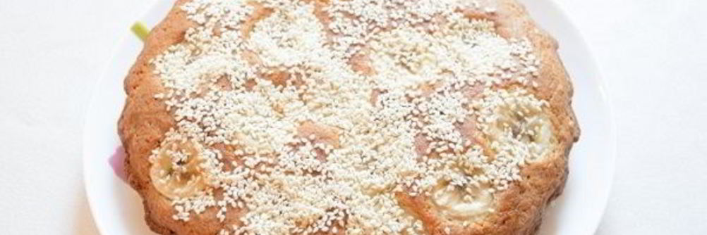 Манник с бананом на кефире