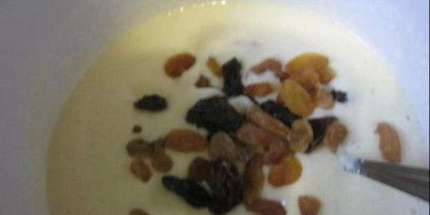 манник с изюмом