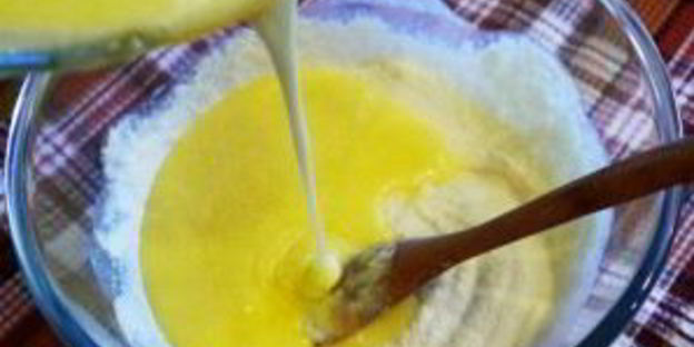 манник с кефиром