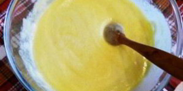 манник с кефиром