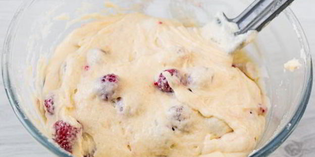 манник с малиной