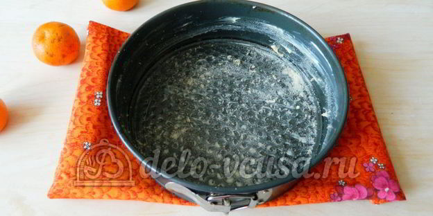 манник с мандаринами