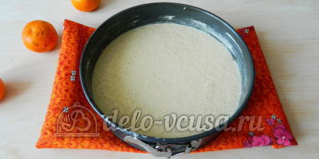 манник с мандаринами