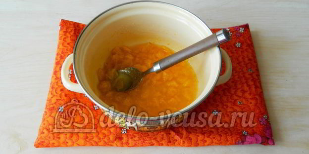 манник с мандаринами