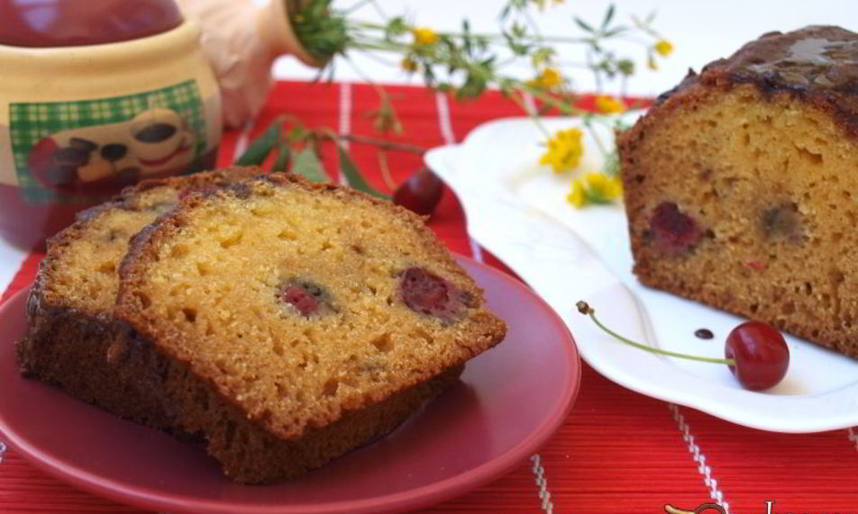 Рецепт манника с вишнями