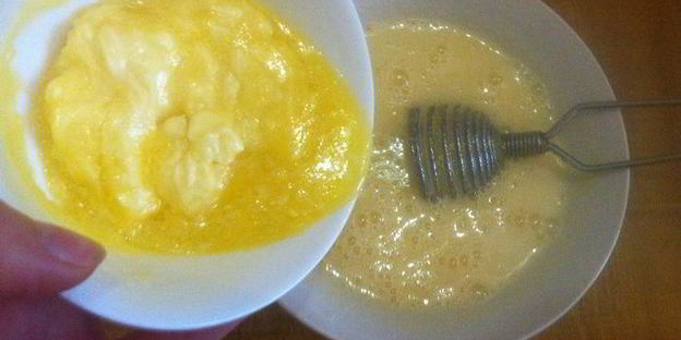 манник шоколадный с халвой