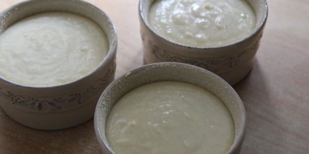 порционный манник на молоке