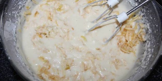 постный манник с лимонной начинкой