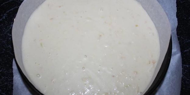 постный манник с лимонной начинкой