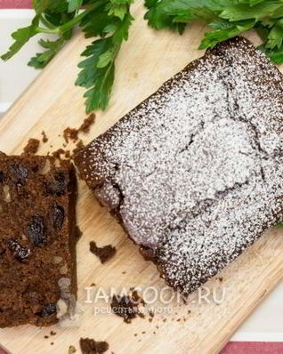 Постный шоколадный манник с какао