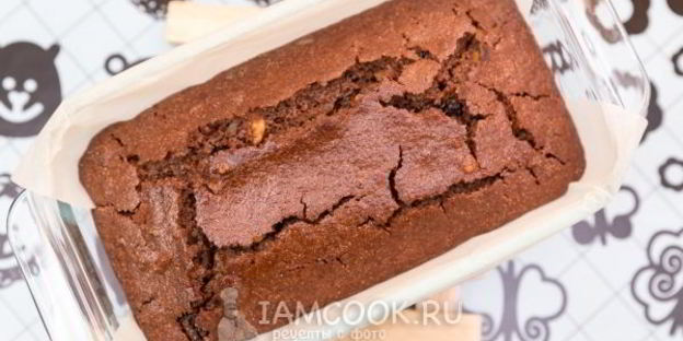 постный шоколадный манник с какао