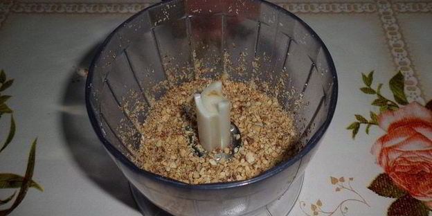 постный шоколадный манник с миндалем