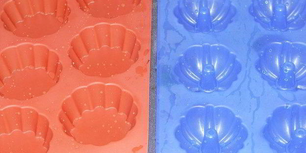 ржаные манники с грушами и яблоками