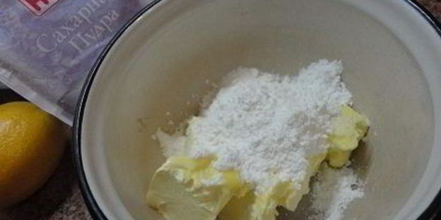 шоколадно-лимонный манник