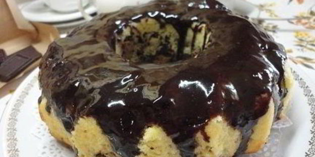 шоколадно-лимонный манник