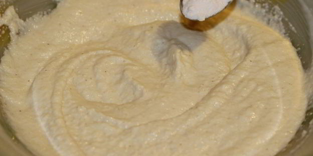 шоколадный манник с халвой