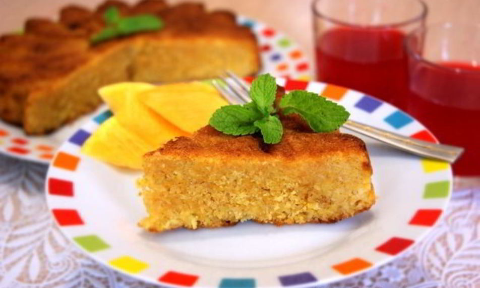 Рецепт тыквенного манника с лимонной пропиткой