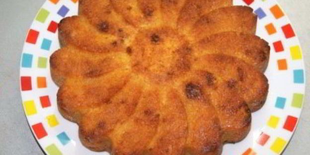 тыквенный манник с лимонной пропиткой