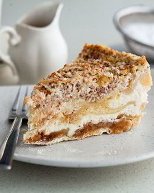 Яблочный манник в мультиварке