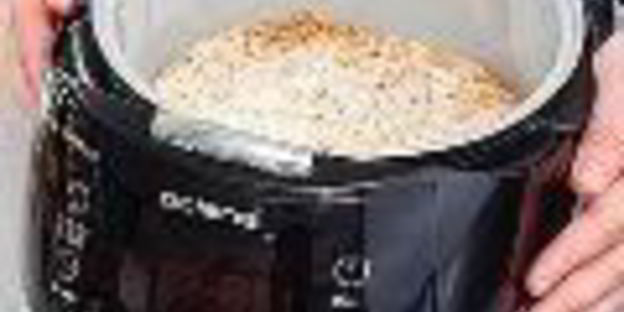 яблочный манник в мультиварке