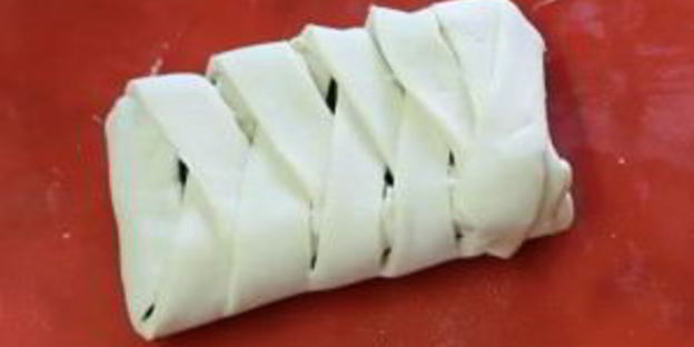 очень простые шоколадные слойки