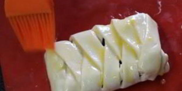 очень простые шоколадные слойки