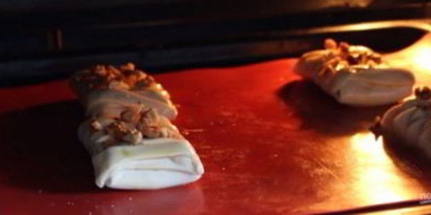 очень простые шоколадные слойки