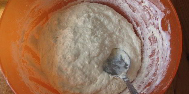 бабушкины оладьи с мясом и яблоками