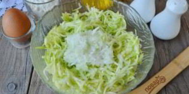 быстрые оладьи из кабачков