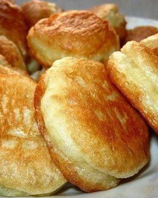 Домашние оладьи на кефире без дрожжей