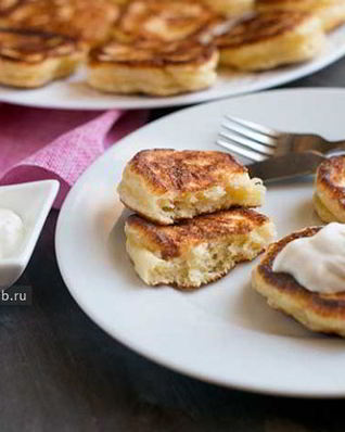 Дрожжевые оладьи