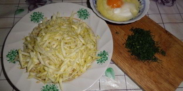 кабачково-рисовые оладьи