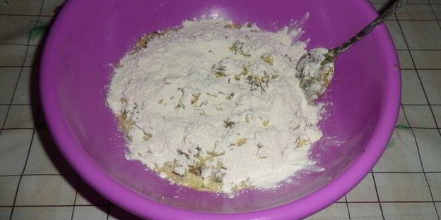 кабачково-рисовые оладьи