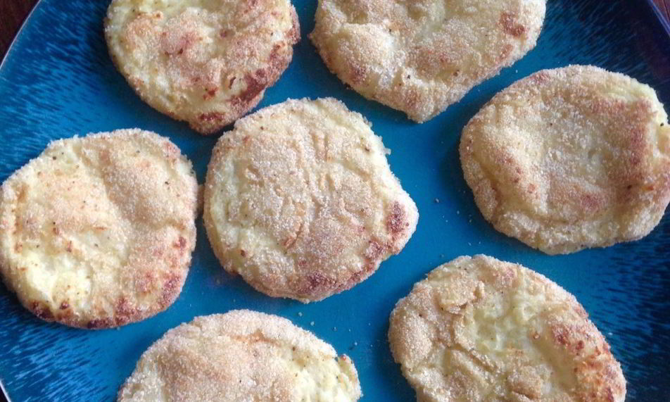 Рецепт картофельных оладий с творогом