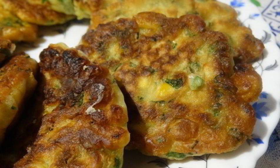 Рецепт кукурузных оладий