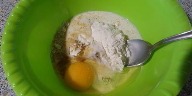 кукурузные оладьи