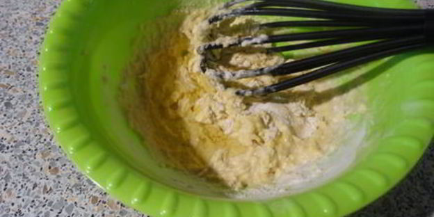 кукурузные оладьи